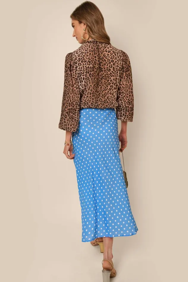Moss Leopard Women RIXO Tops Moss Leopard Women RIXO Tops