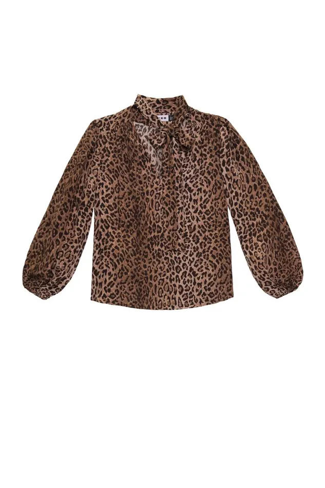 Moss Leopard Women RIXO Tops Moss Leopard Women RIXO Tops