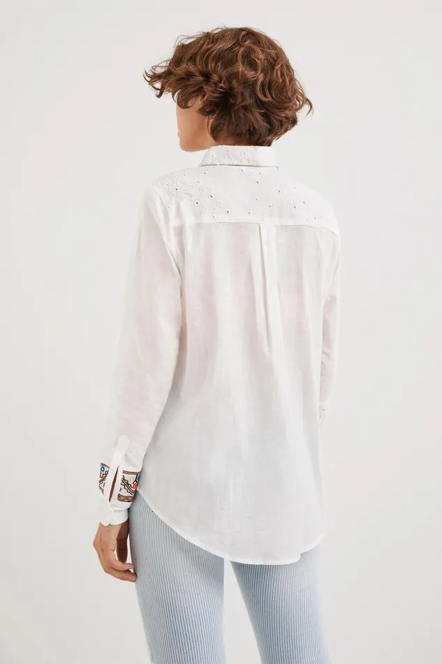 Motif Shirt Women Desigual Tops and Shirts