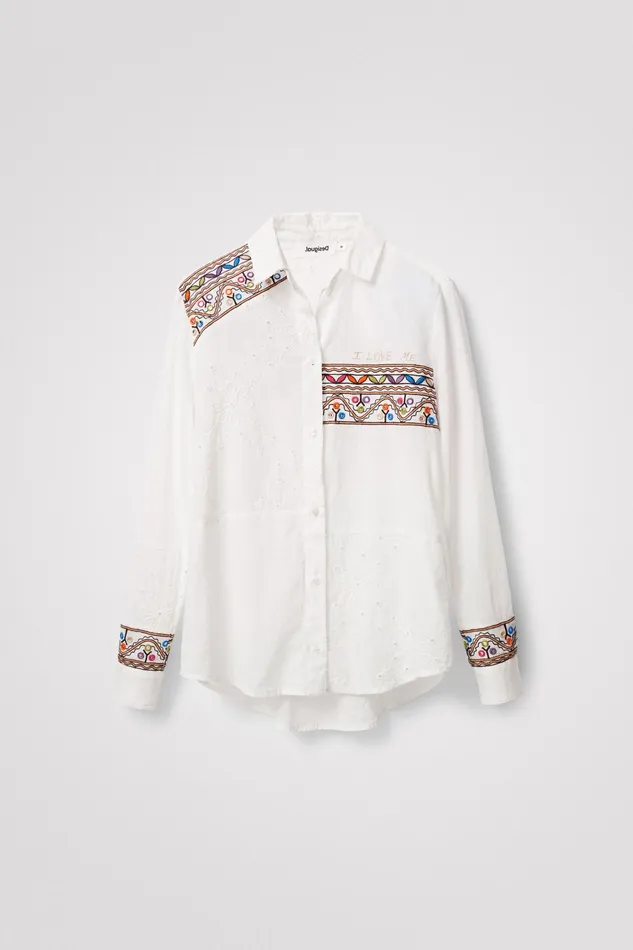Motif Shirt Women Desigual Tops and Shirts