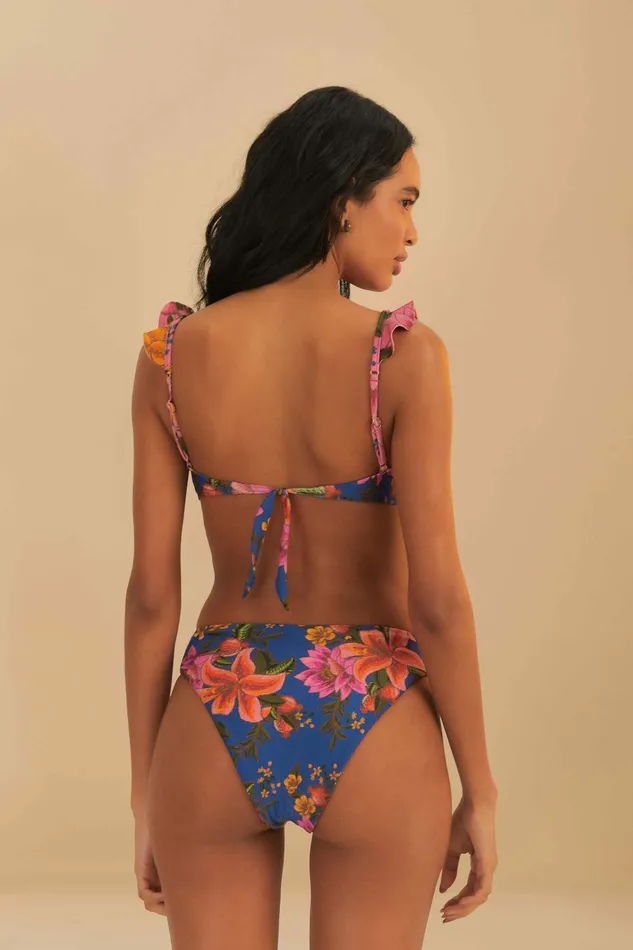 Multicolor Summer Fruit Underwire Bikini Top Women FARM Rio Bikinis Multicolor Summer Fruit Underwire Bikini Top Women FARM Rio Bikinis
