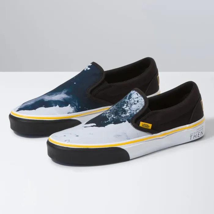 National Geographic SlipOn ThenNow Glacier Classics Shoes Vans MenWomen