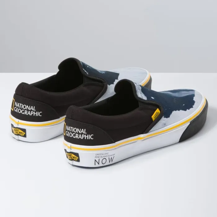 National Geographic SlipOn ThenNow Glacier Classics Shoes Vans MenWomen