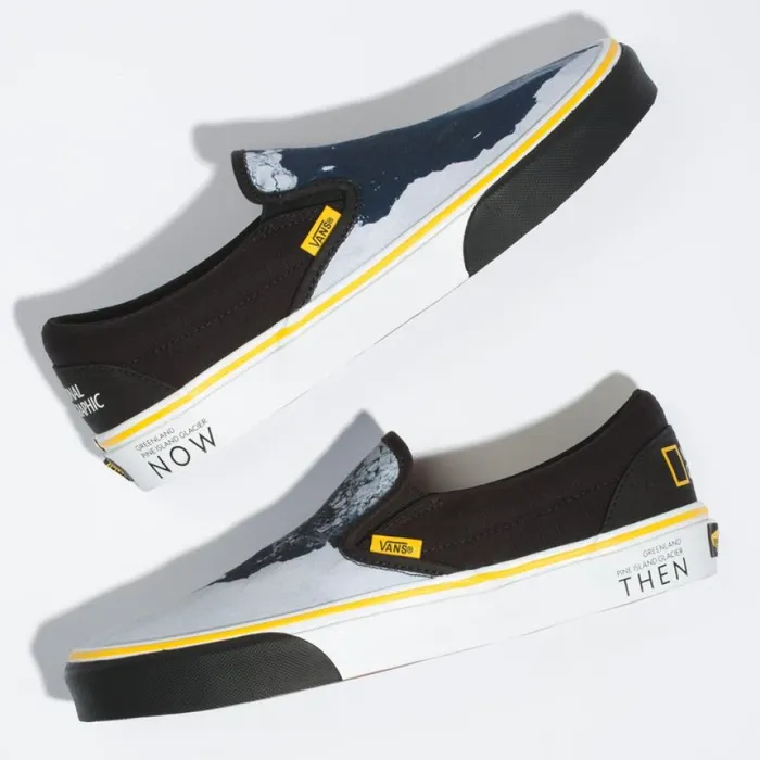National Geographic SlipOn ThenNow Glacier Classics Shoes Vans MenWomen