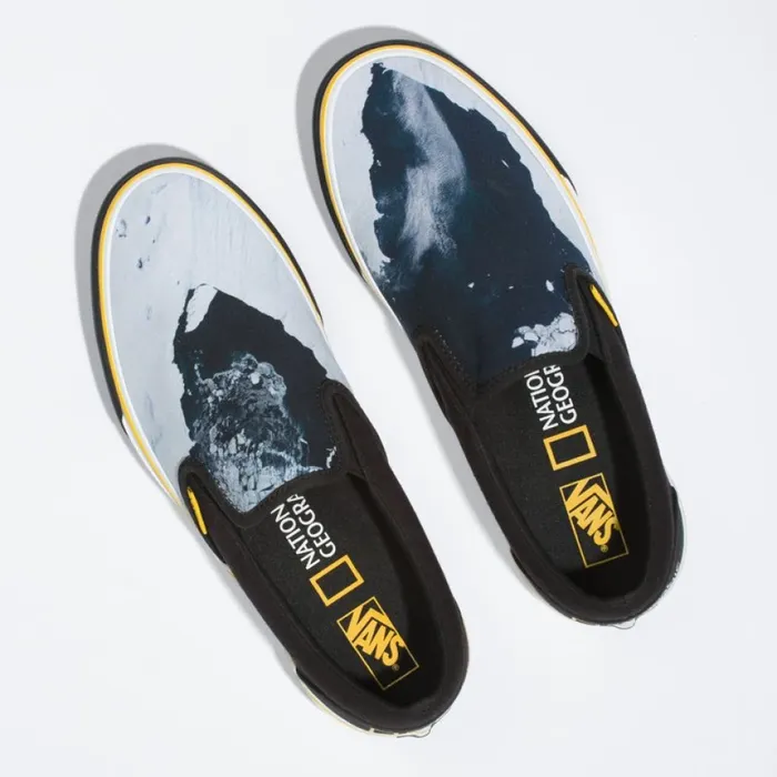 National Geographic SlipOn ThenNow Glacier Classics Shoes Vans MenWomen