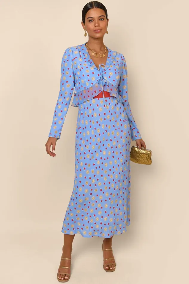 Neelu Sun Petal Serenity Women RIXO Tops Neelu Sun Petal Serenity Women RIXO Tops