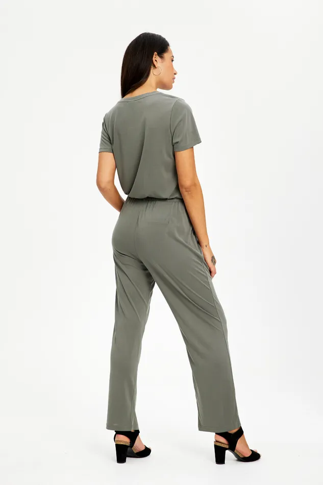 NINA PANT 15176 681 Army 681 Women IN FRONT PANTS