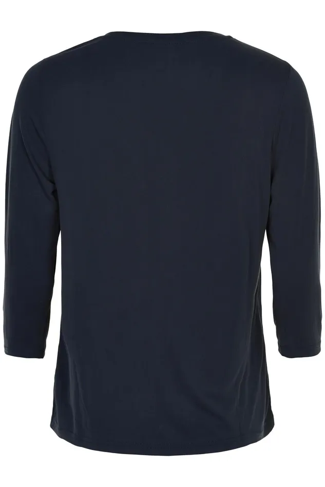 NINA TSHIRT 14920 591 Navy 591 Women IN FRONT BLOUSES SHIRTS