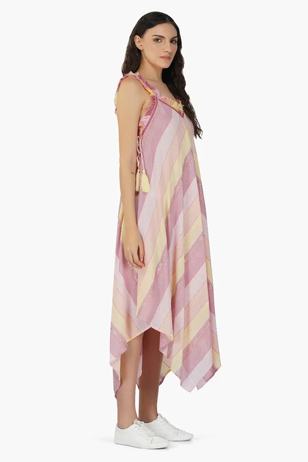 Noah Stripe Fringes Dress Noah Stripe Fringes Dress