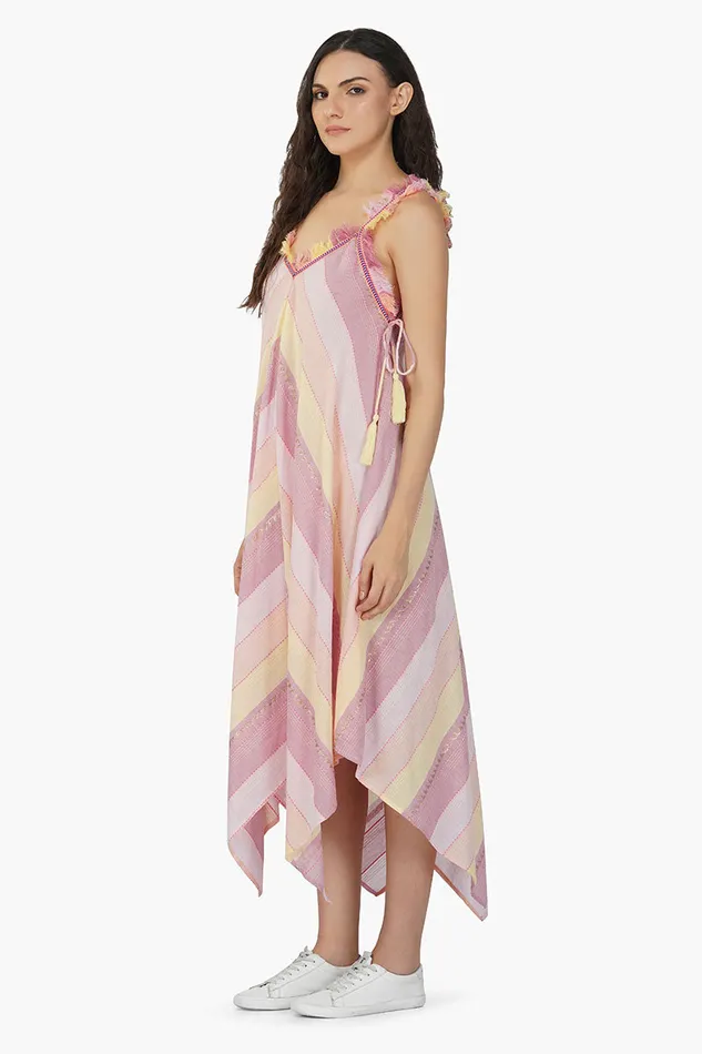 Noah Stripe Fringes Dress Noah Stripe Fringes Dress