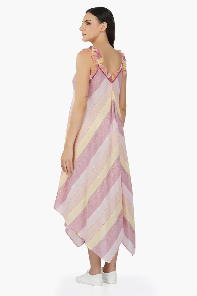 Noah Stripe Fringes Dress Noah Stripe Fringes Dress