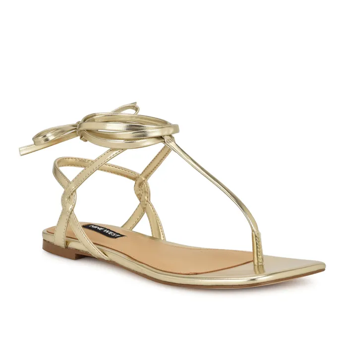 Norta Ankle Wrap Thong Sandals Norta Ankle Wrap Thong Sandals