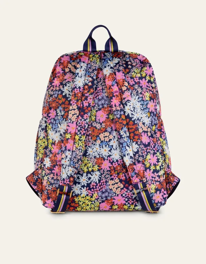 Oilily Backpacks Bags Baos Backpack Vitamine Flowersblue Print