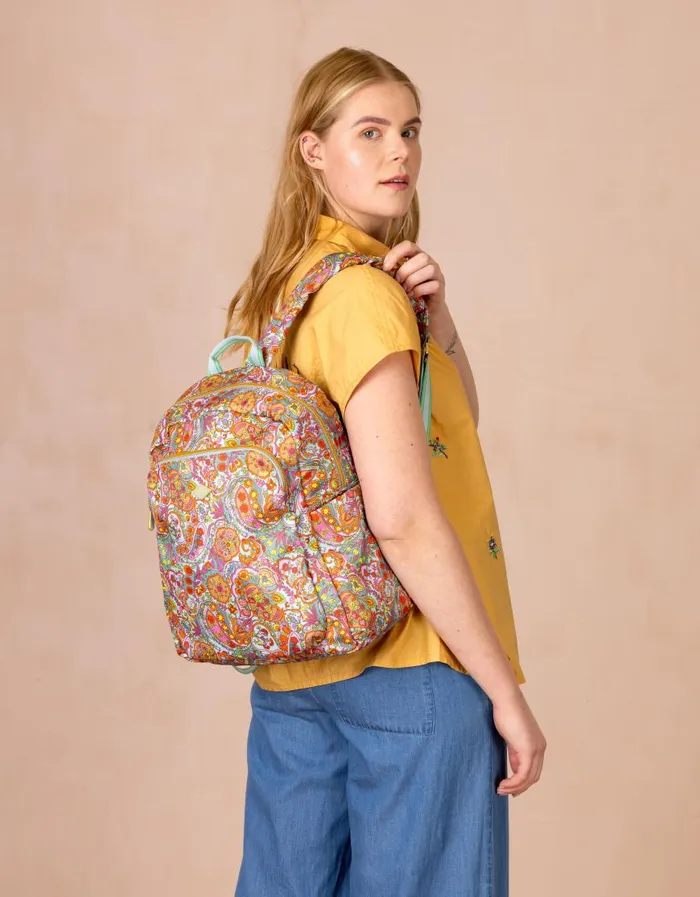 Oilily Backpacks Bags Britt Backpack Petal Park Paisleysurf Spray