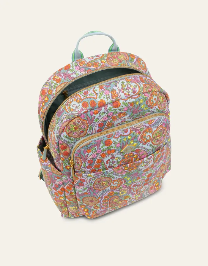 Oilily Backpacks Bags Britt Backpack Petal Park Paisleysurf Spray
