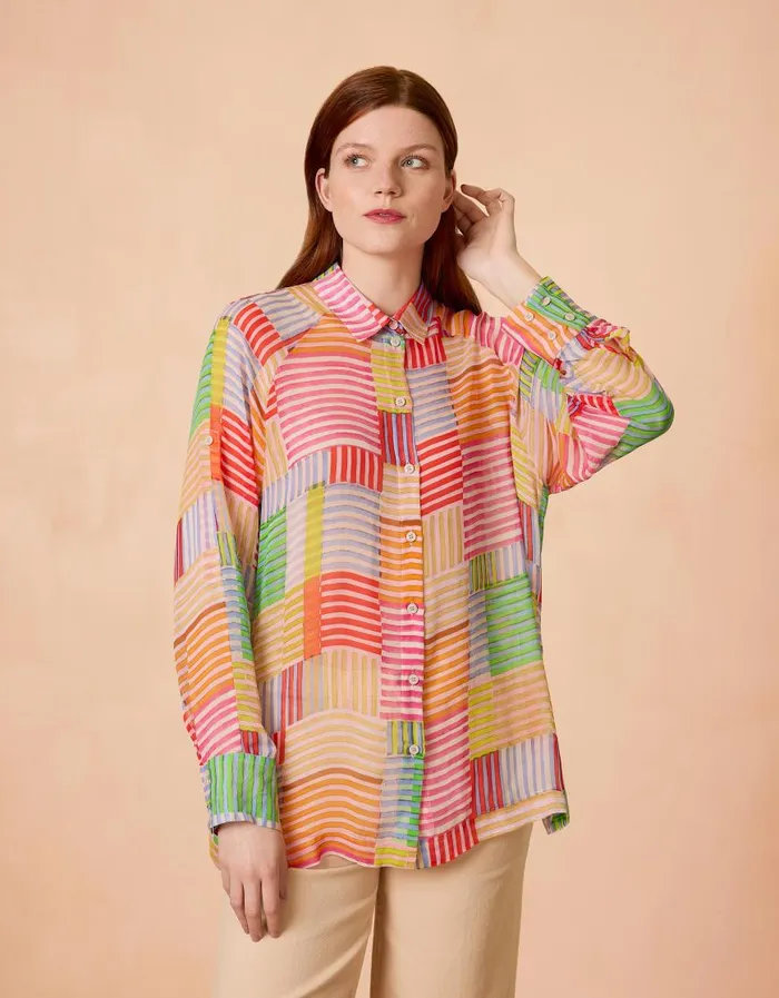 Oilily Blouses Women Bixbite Blouse Whimsy Willow