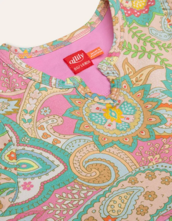 Oilily Dresses Girls Dimmy Dress Chewy Paisley Oilily Dresses Girls Dimmy Dress Chewy Paisley