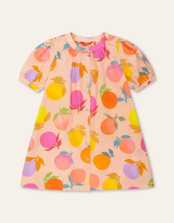 Oilily Dresses Girls Disona Dress Fruitballsshifting Sand