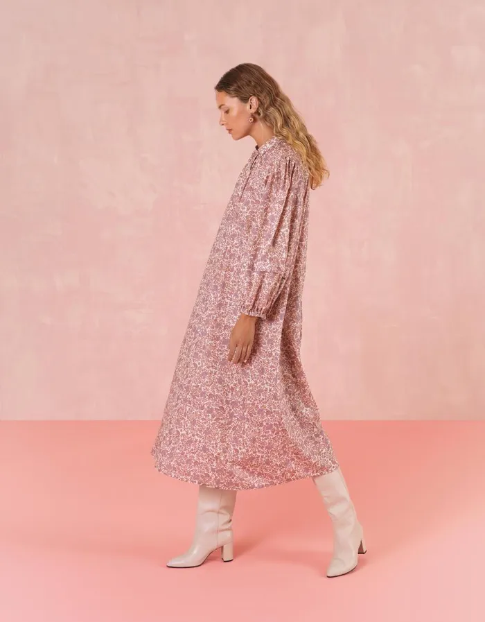 Oilily Dresses Women Dragon Fruit Long Dress Mientjelavender Mist Oilily Dresses Women Dragon Fruit Long Dress Mientjelavender Mist