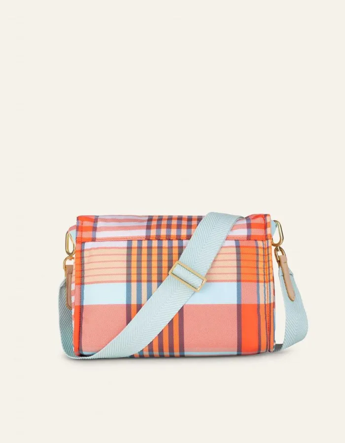 Oilily Handbags Bags Frankie Cross Body Penelope Checkblue Haze