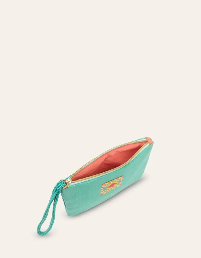 Oilily Handbags Bags Pelia Flat Pouch Beadsmint Leaf
