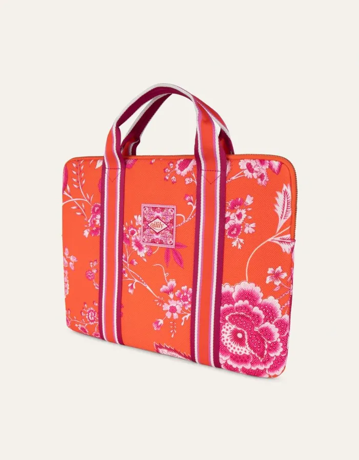 Oilily Laptop Bags Bags Loulou Laptop Sleeve 15 Inch Sits Icon Worldcherry Tomato
