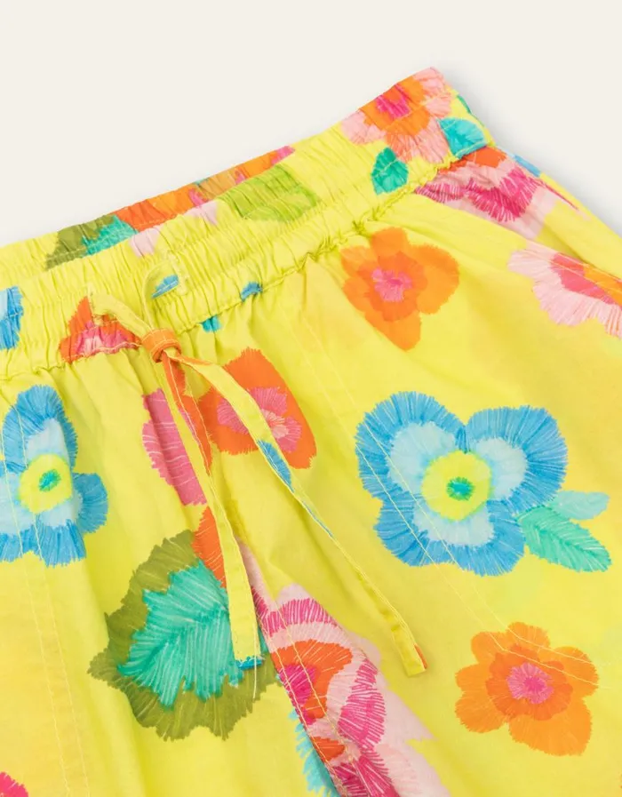 Oilily Leggings Girls Pat Trousers Marker Flowers