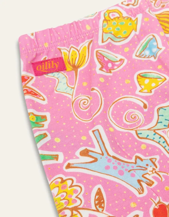 Oilily Leggings Girls Peppy Leggings Vintage Oilily