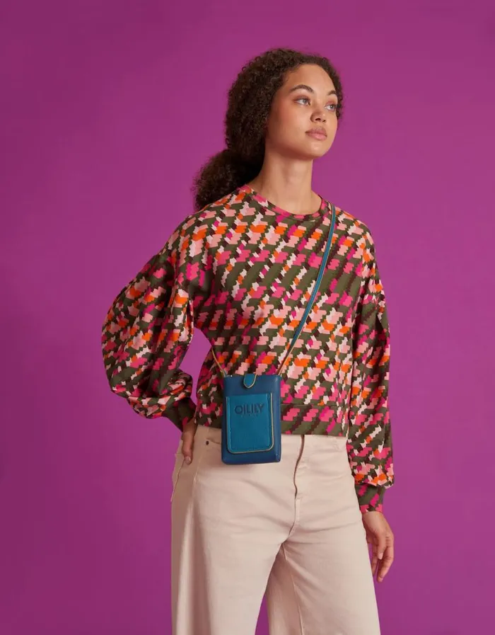 Oilily Mobile Holders Bags Mila Mobile Holder Joylilylegion Blue