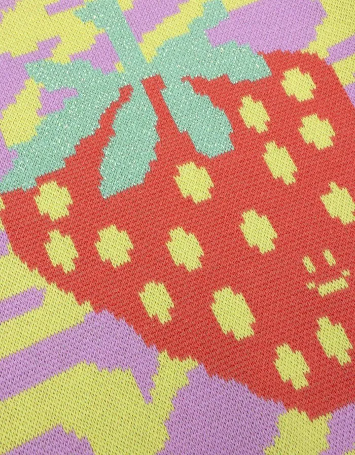 Oilily Pullovers and Cardigans Girls Kiwi Pullover Fuchsia Pink Oilily Pullovers and Cardigans Girls Kiwi Pullover Fuchsia Pink