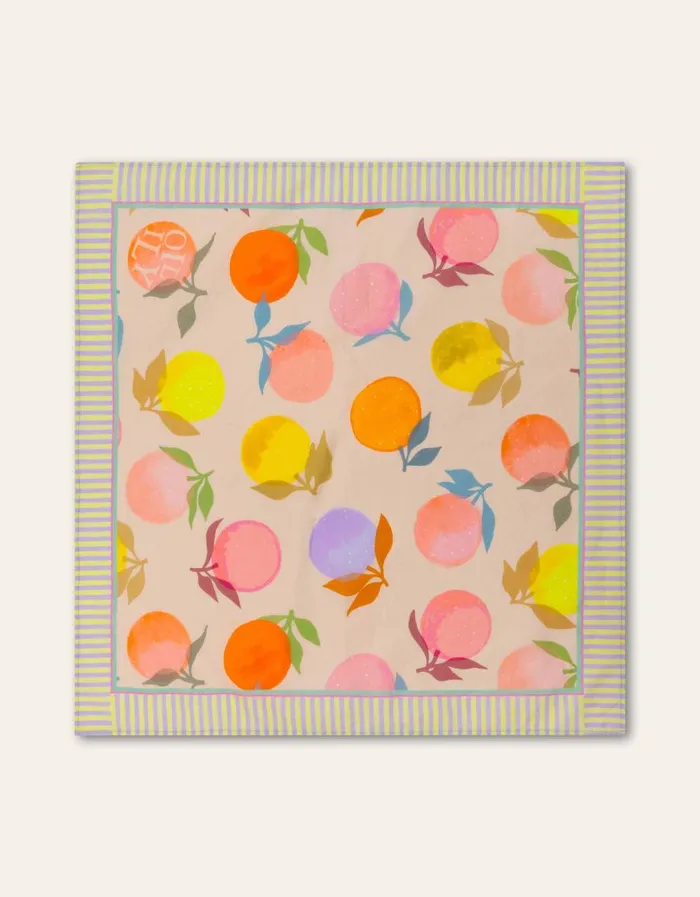 Oilily Scarves Girls Abandana Scarf Fruitballsshifting Sand
