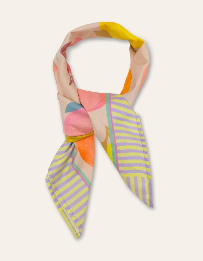 Oilily Scarves Girls Abandana Scarf Fruitballsshifting Sand Oilily Scarves Girls Abandana Scarf Fruitballsshifting Sand
