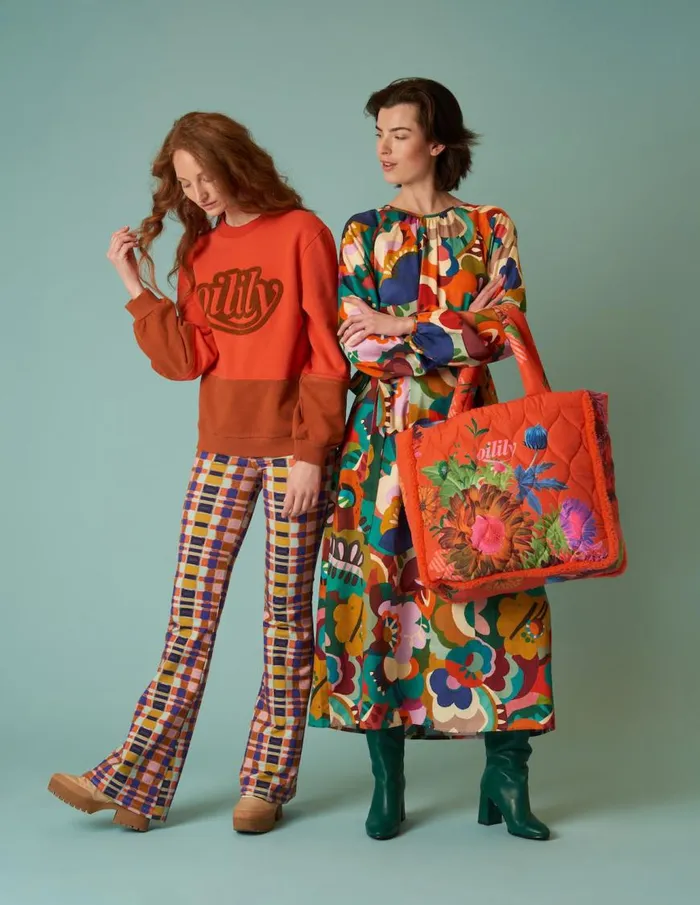 Oilily Shoppers Bags Soleila Shopper Red Clay