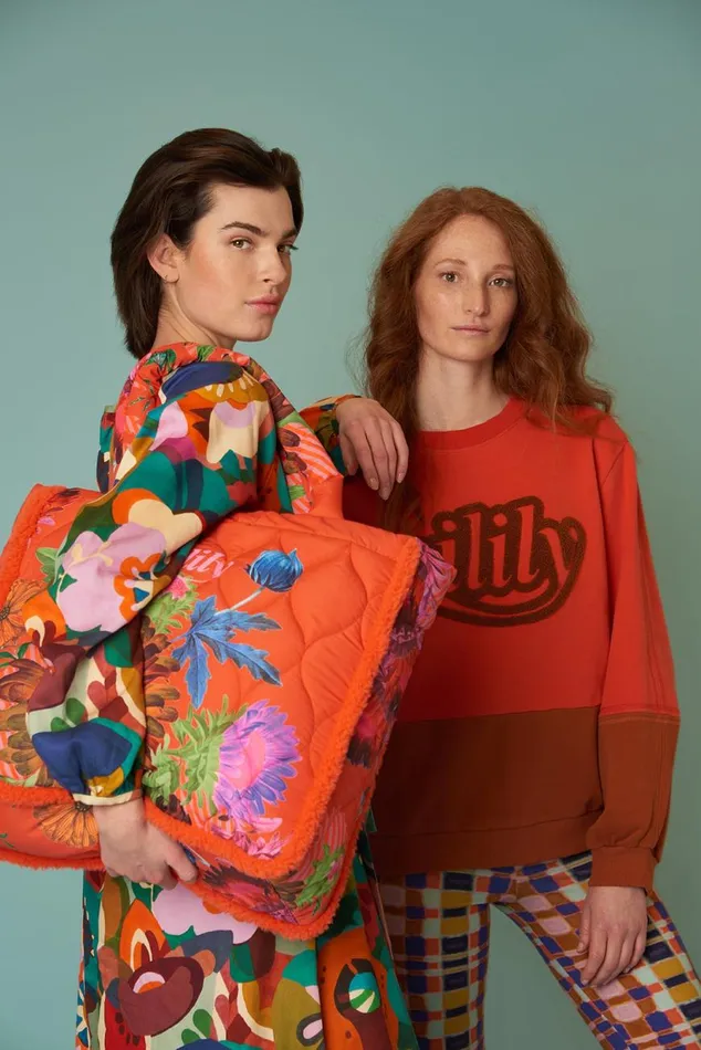Oilily Shoppers Bags Soleila Shopper Red Clay