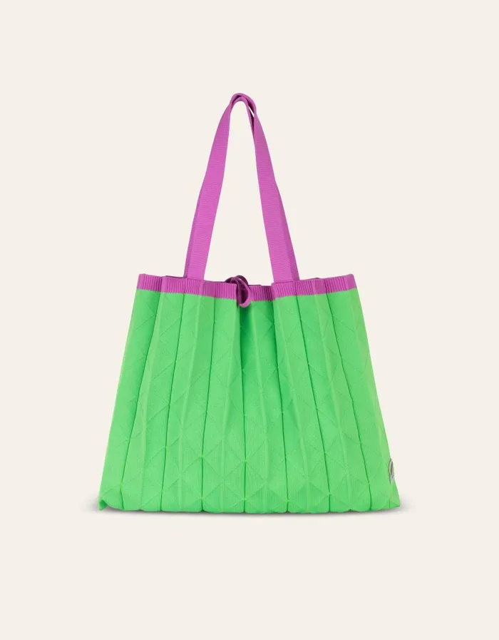 Oilily Shoppers Bags Tessa Tote Bag Knittiesgreen Flash