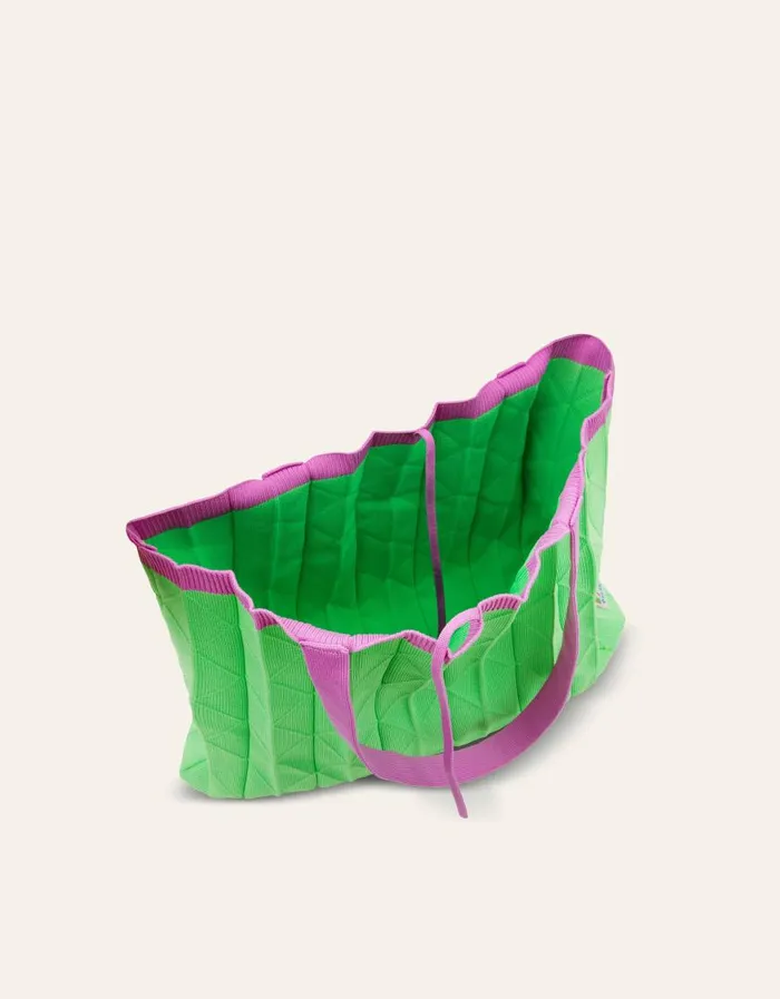 Oilily Shoppers Bags Tessa Tote Bag Knittiesgreen Flash