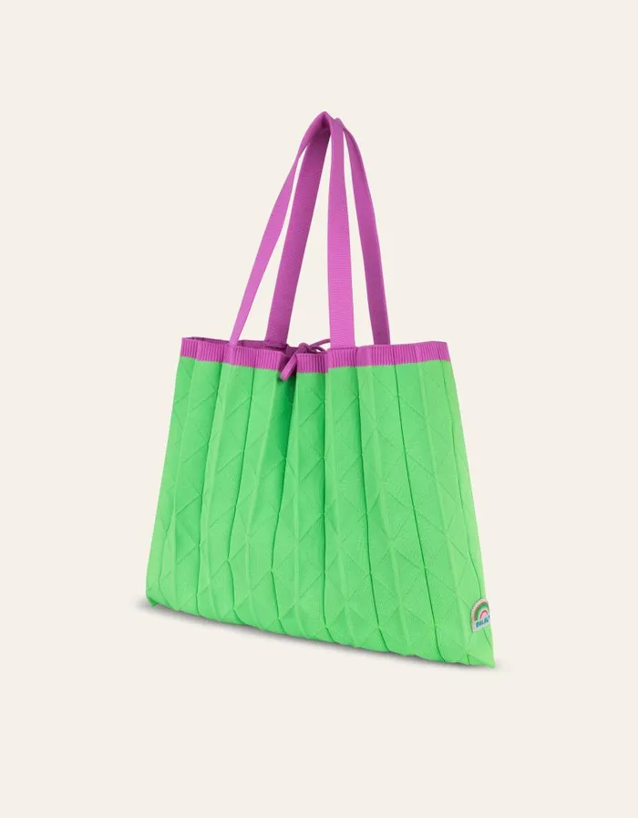 Oilily Shoppers Bags Tessa Tote Bag Knittiesgreen Flash