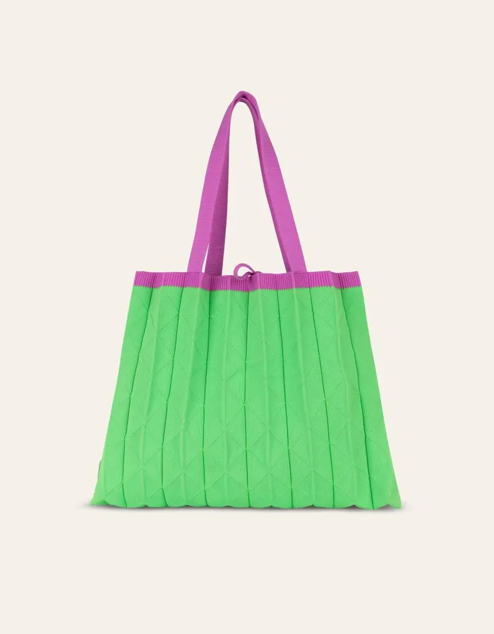 Oilily Shoppers Bags Tessa Tote Bag Knittiesgreen Flash