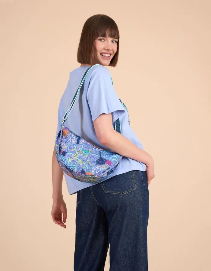 Oilily Shoulder Bags Bags Sela Shoulder Bag Floral Albablue Print
