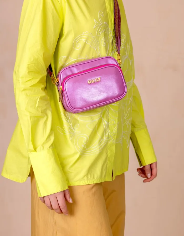 Oilily Shoulder Bags Bags Smiley Shoulder Bag World Smileyfuchsia Pink Oilily Shoulder Bags Bags Smiley Shoulder Bag World Smileyfuchsia Pink