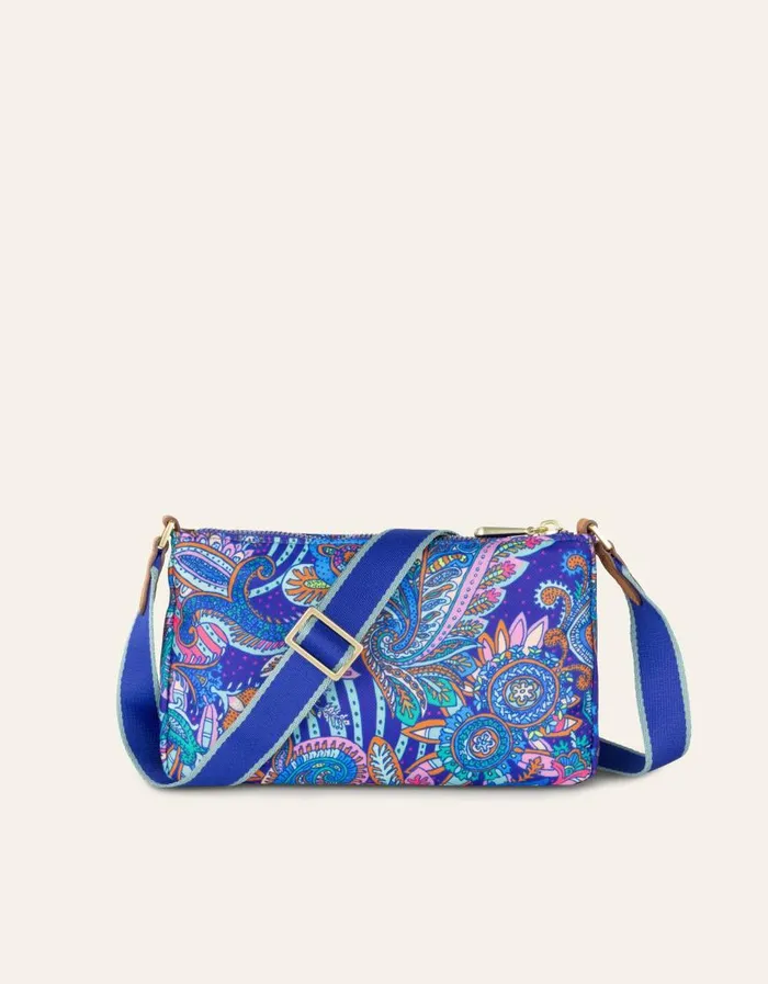 Oilily Shoulder Bags Bags Xena Shoulder Bag Everly Paisleyspectrum Blue