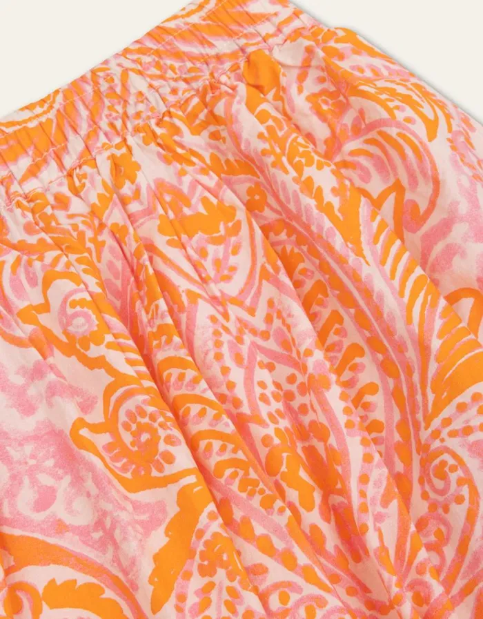 Oilily Skirts Women Sairie Skirt Marker Paisleyorange Crush Oilily Skirts Women Sairie Skirt Marker Paisleyorange Crush