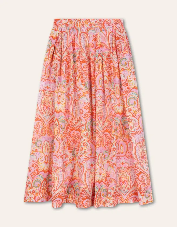 Oilily Skirts Women Summers Skirt Marker Paisleylavender Mist