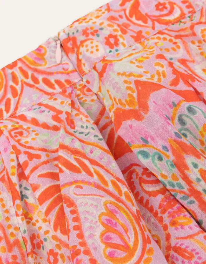 Oilily Skirts Women Summers Skirt Marker Paisleylavender Mist Oilily Skirts Women Summers Skirt Marker Paisleylavender Mist