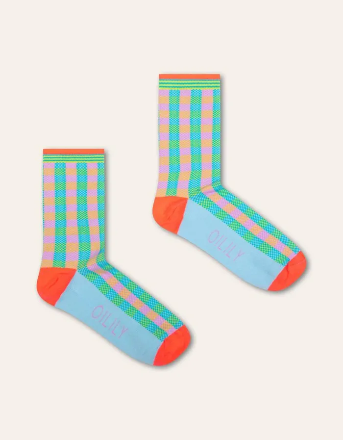 Oilily Socks Women Asockies Socks Bright Aqua
