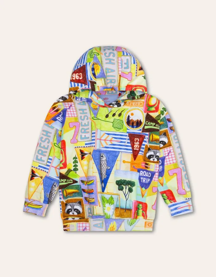 Oilily Sweaters and Hoodies Boys Har Sweater Campsurf Spray