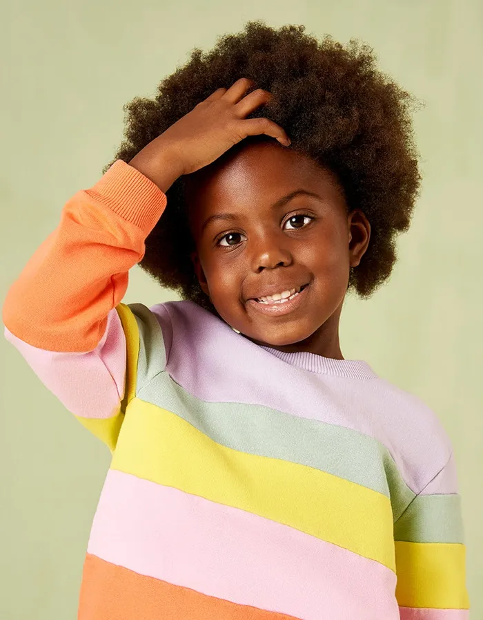 Oilily Sweaters and Hoodies Girls Herita Sweater Pastel Lilac Oilily Sweaters and Hoodies Girls Herita Sweater Pastel Lilac