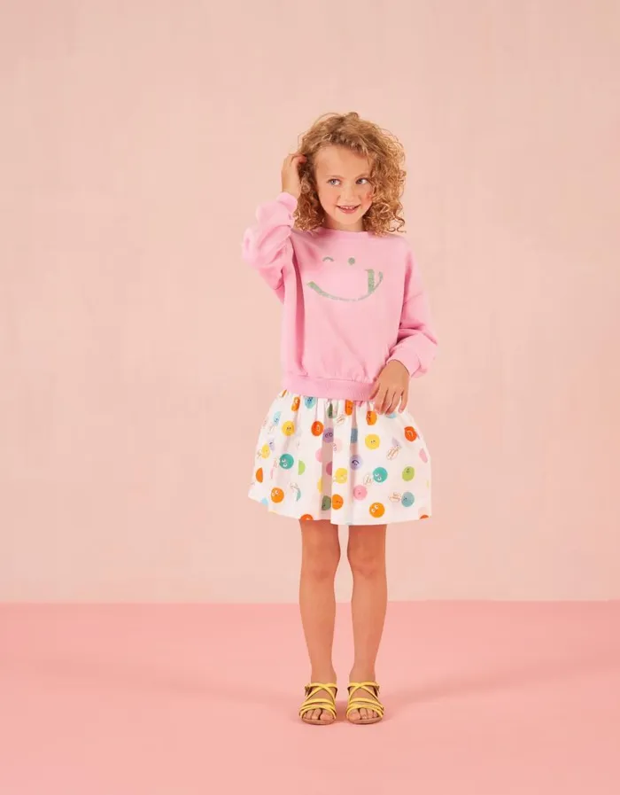 Oilily Sweaters and Hoodies Girls Hoki Sweater Prism Pink Oilily Sweaters and Hoodies Girls Hoki Sweater Prism Pink