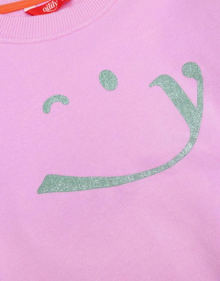Oilily Sweaters and Hoodies Girls Hoki Sweater Prism Pink Oilily Sweaters and Hoodies Girls Hoki Sweater Prism Pink