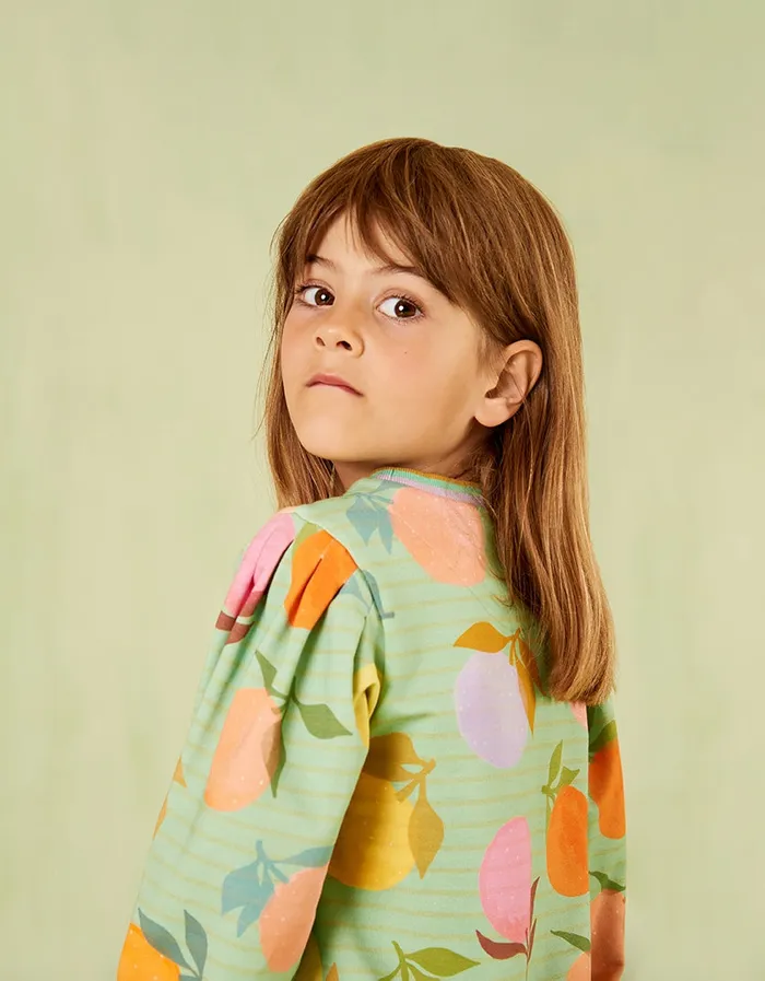 Oilily Sweaters and Hoodies Girls Honny Sweater Fruitballsmeadow Oilily Sweaters and Hoodies Girls Honny Sweater Fruitballsmeadow